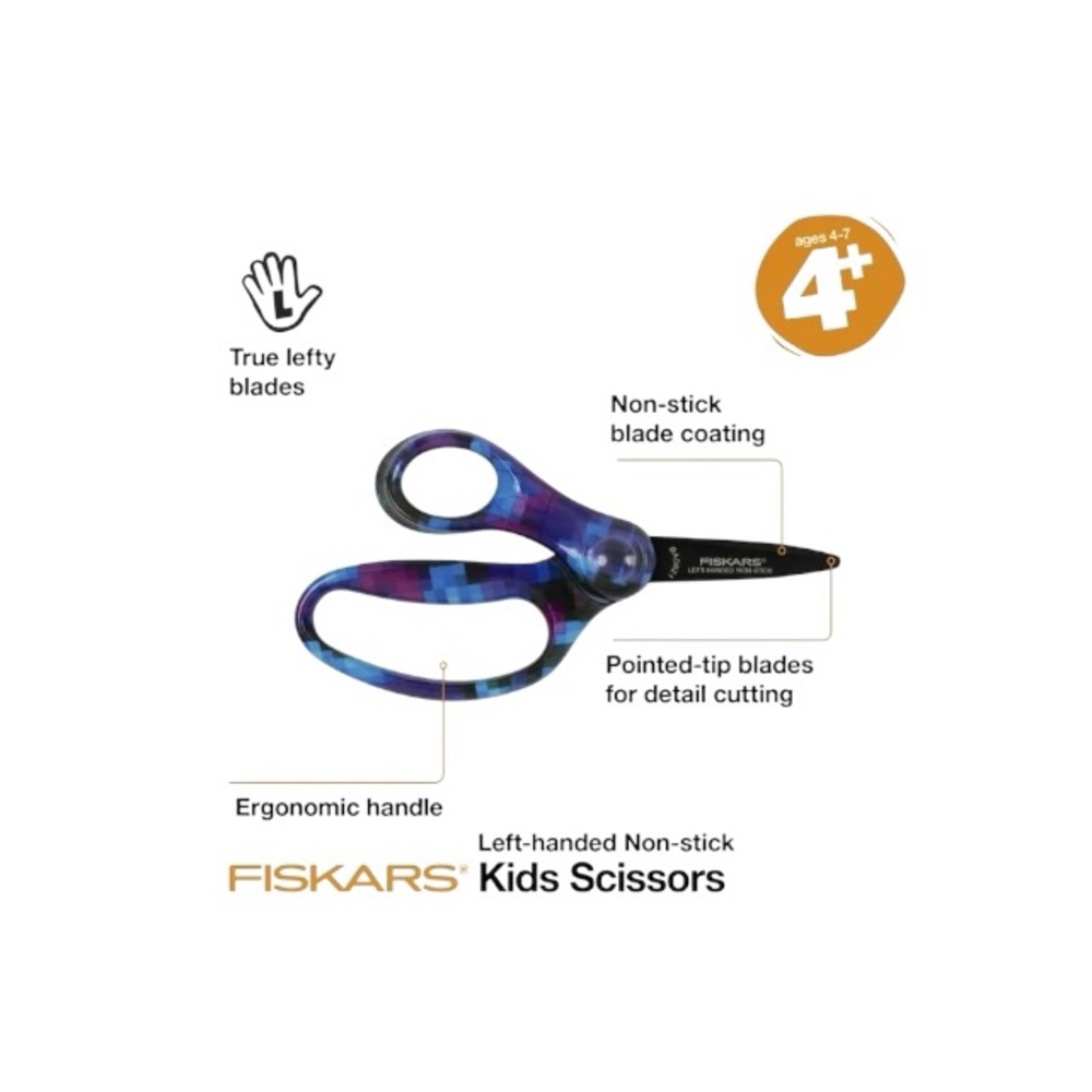 Fiskars Designer Left-Handed Scissors - Picture 3 of 9